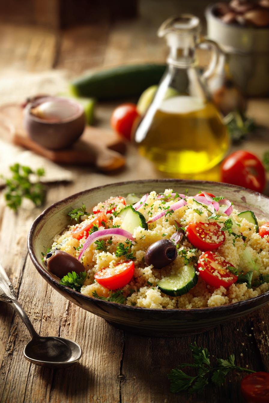 Mediterraner Couscous Salat_1 Mediterraner Couscous Salat – leicht & gesund